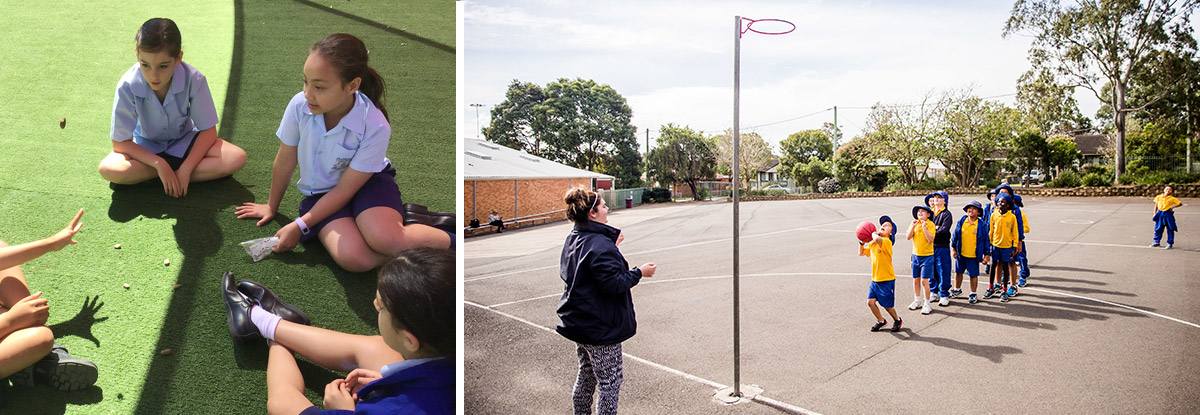 St Bernadette's Primary Lalor Park Primary Playground