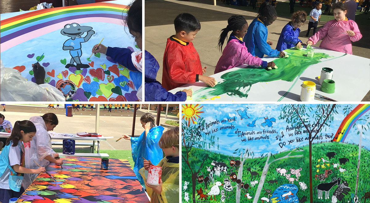 St Bernadette's Lalor Park Artist In Residence