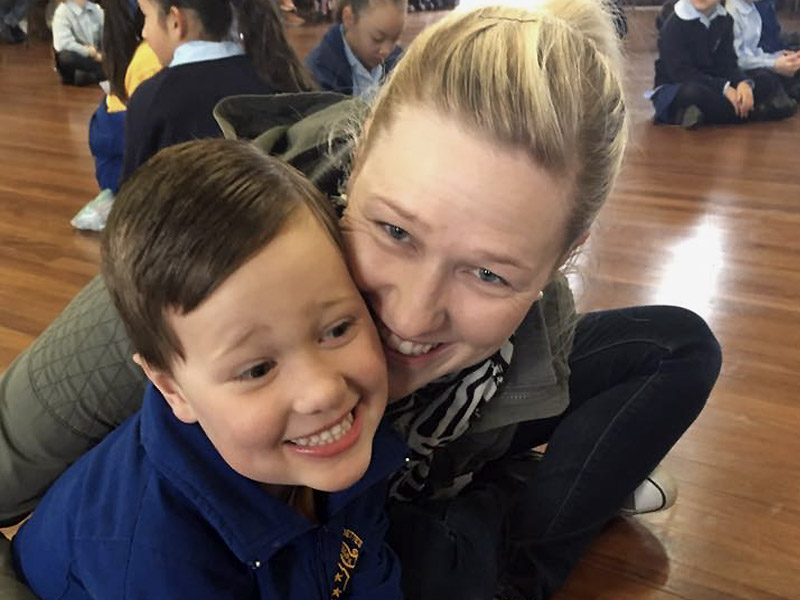 Starting school at St Bernadette's Primary Lalor Park