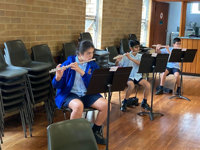 St Bernadette's Primary Lalor Park Band