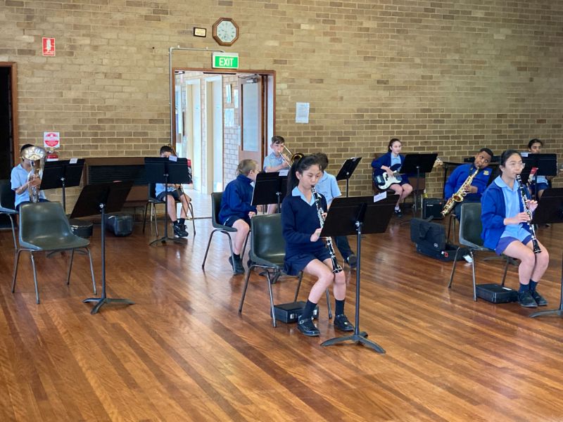 St Bernadette's Primary Lalor Park Band