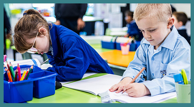 St Bernadette's Catholic Primary School Lalor Park students learning