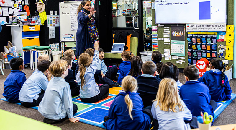 St Bernadette's Catholic Primary School Lalor Park classroom and class
