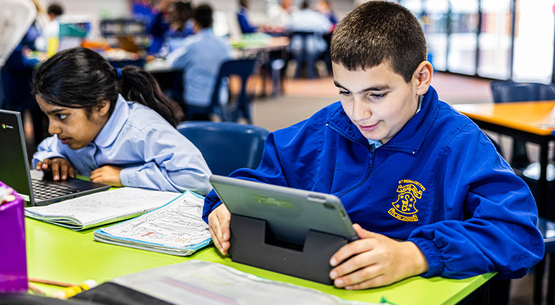 St Bernadette's Catholic Primary School Lalor Park student learning
