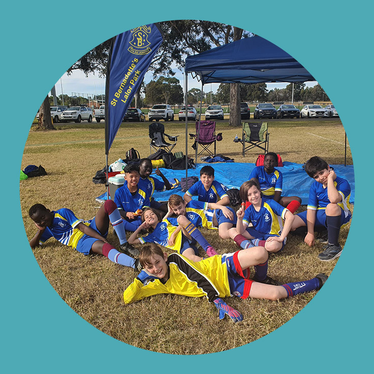 St Bernadette's Catholic Primary School Lalor Park soccer team