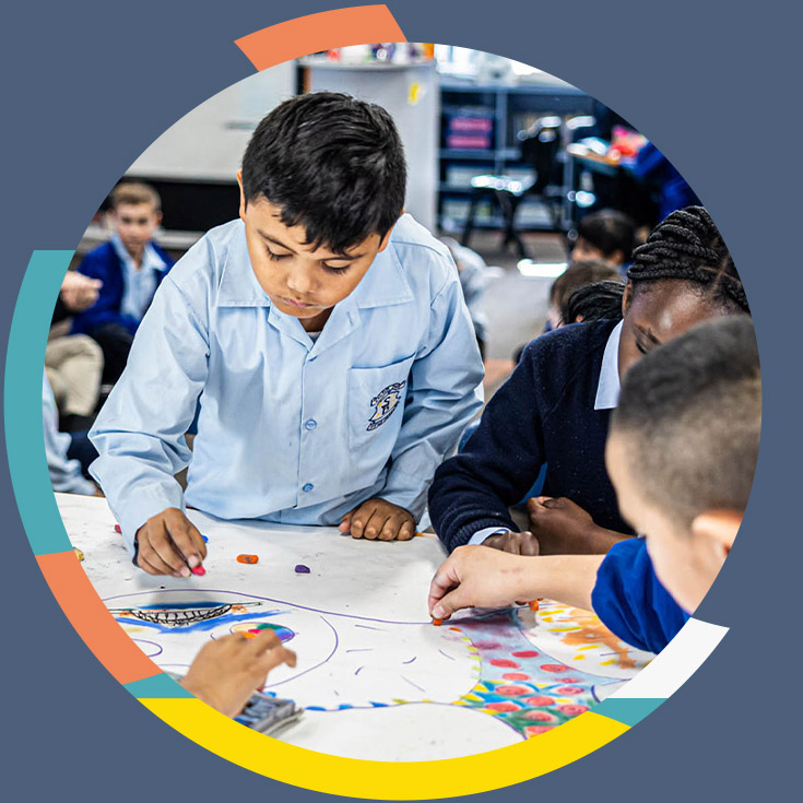 St Bernadette's Catholic Primary School Lalor Park students learning