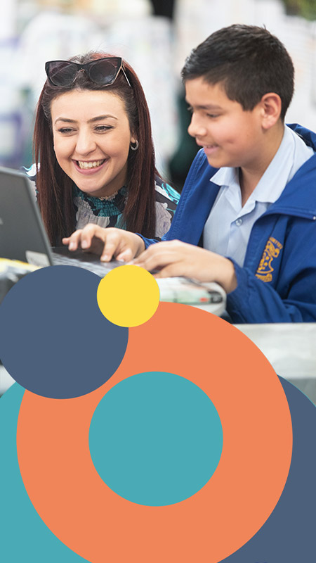 Supportive teachers at St Bernadette's Catholic Primary Lalor Park