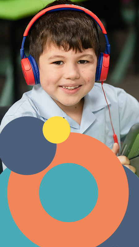 St Bernadette's Catholic Primary School Lalor Park boy learning with technology