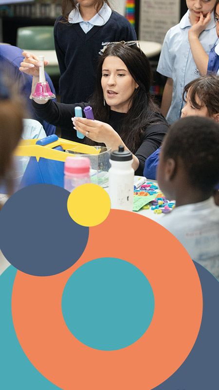 St Bernadette's Catholic Primary School Lalor Park teacher inspiring class