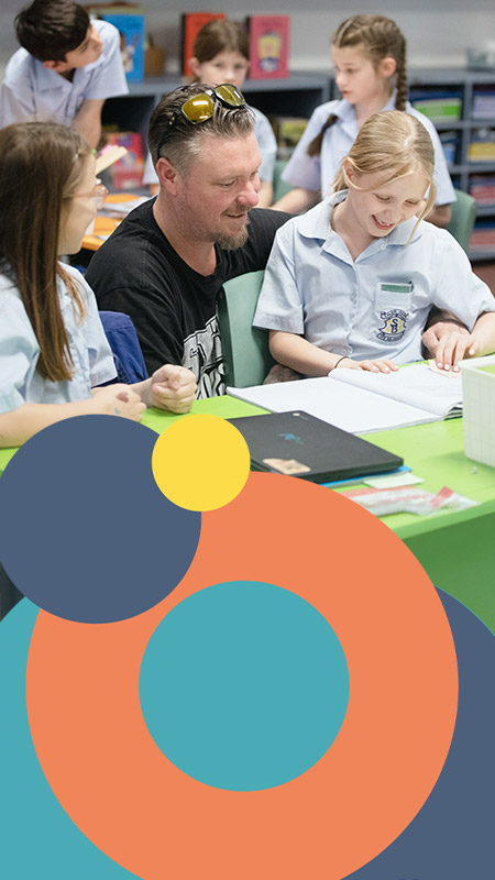 Parent involvement at St Bernadette's Catholic Primary Lalor Park