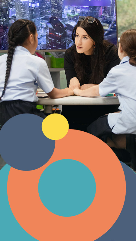 St Bernadette's Catholic Primary School Lalor Park teacher inspiring students