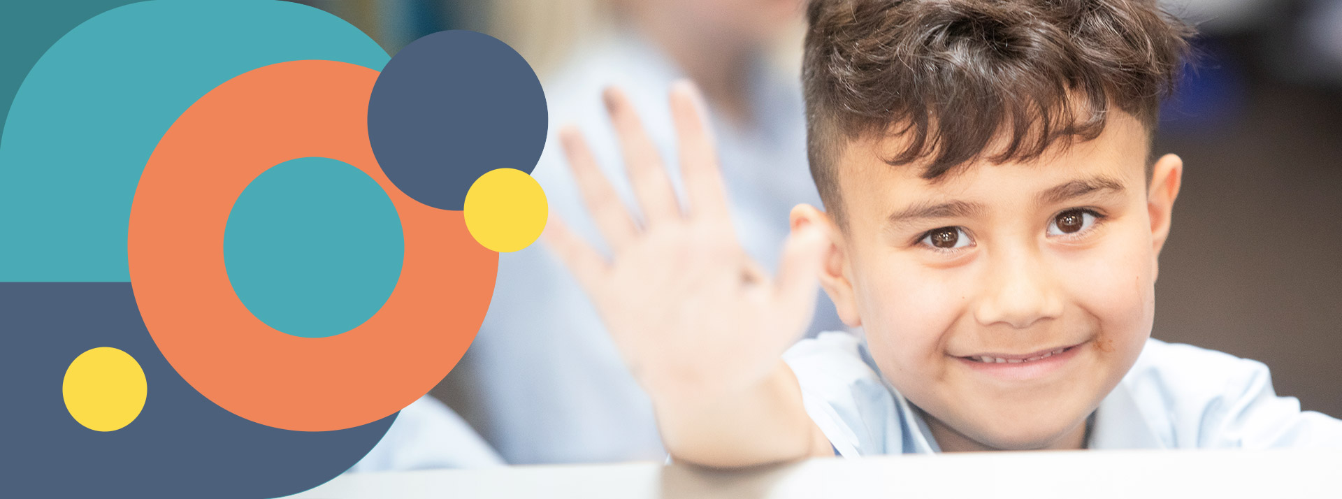 Friendly student at St Bernadette's Catholic Primary Lalor Park