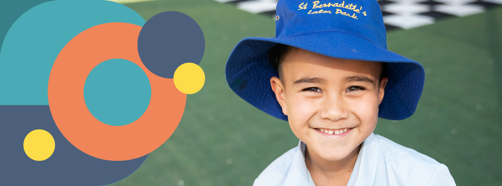 St Bernadette's Catholic Primary School Lalor Park student smiling