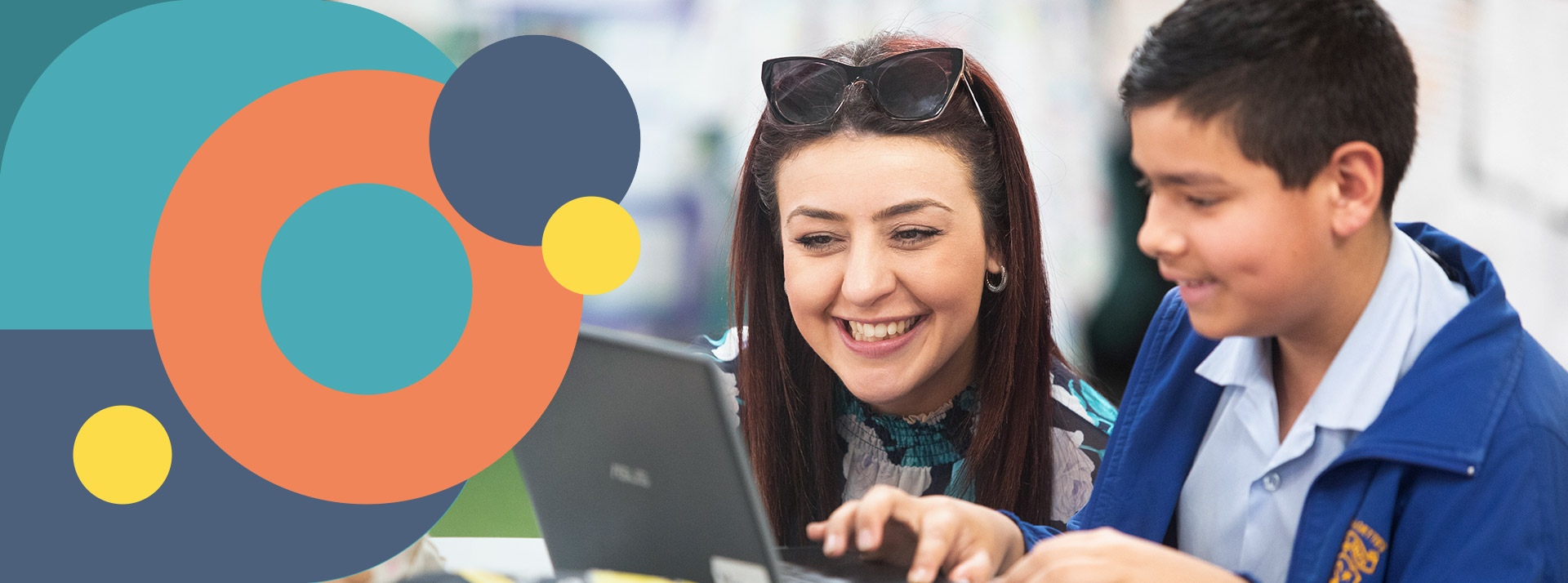 Supportive teachers at St Bernadette's Catholic Primary Lalor Park