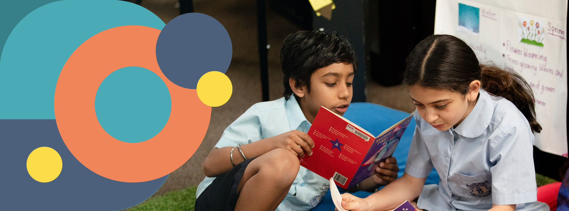 St Bernadette's Catholic Primary School Lalor Park students reading